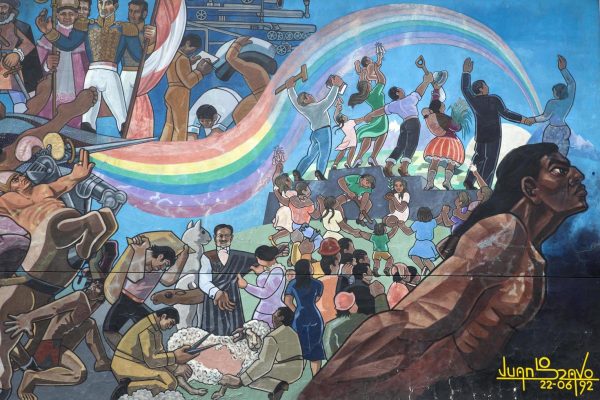 cusco-peru-january-5-2018-detail-of-mural-in-cusco-peru-mural-that-shows-the-entire-history-of-peru-was-made-by-juan-bravo-in-1992-free-photo